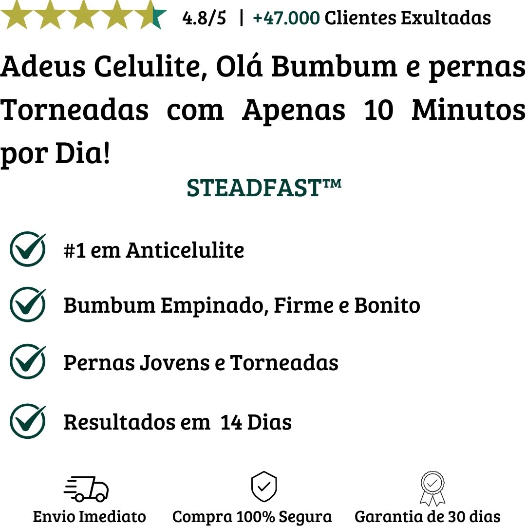 Adeus Celulite, Olá Bumbum